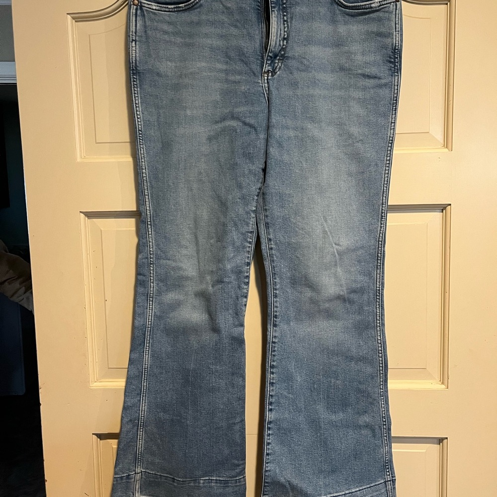 Wrangler Women's Light Blue Flare Jeans